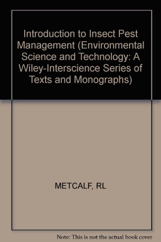 9780471598558: Introduction to Insect Pest Management