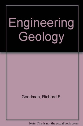 9780471599593: Engineering Geology