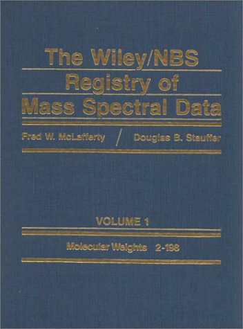 Wiley/NBS Registry of Mass Spectral Data V1 (9780471602637) by McLafferty; Stauffer