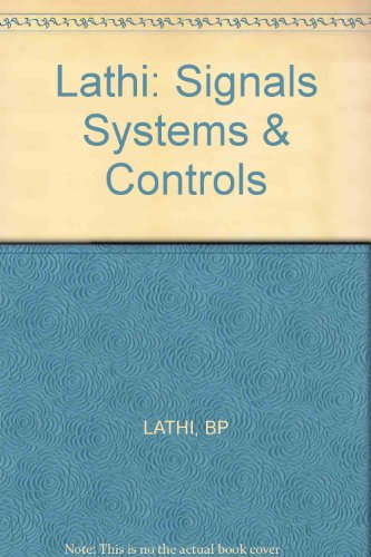 9780471603627: Lathi: Signals Systems & Controls