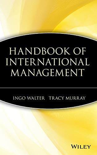 Stock image for Handbook of International Management for sale by Brook Bookstore