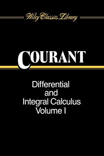 9780471608424: Differential Integral Calculus Volume I: 1 (Wiley Classics Library)