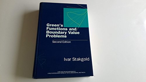 9780471610229: Green's Functions and Boundary Value Problems (Pure & Applied Mathematics: A Wiley-Interscience Series of Texts, Monographs and Tracts)