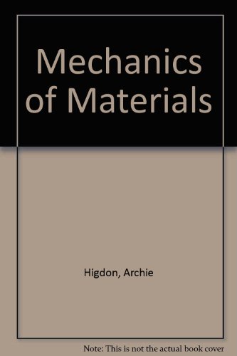 9780471610526: Mechanics of Materials