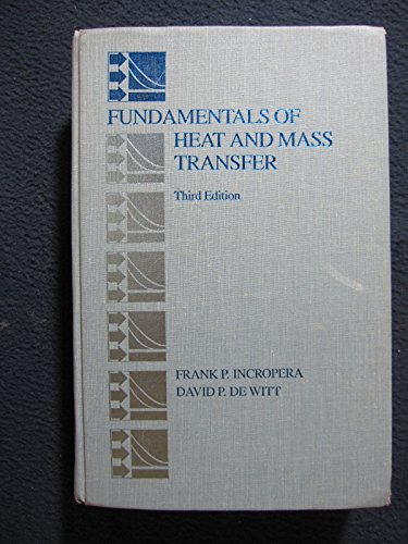 Beispielbild fr Fundamentals of Heat and Mass Transfer zum Verkauf von ThriftBooks-Reno