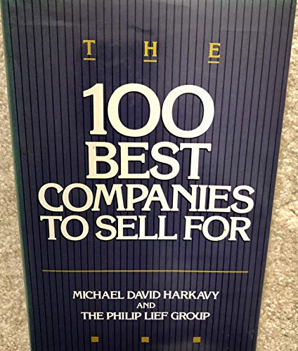Imagen de archivo de One Hundred Best Companies to Sell For a la venta por Better World Books