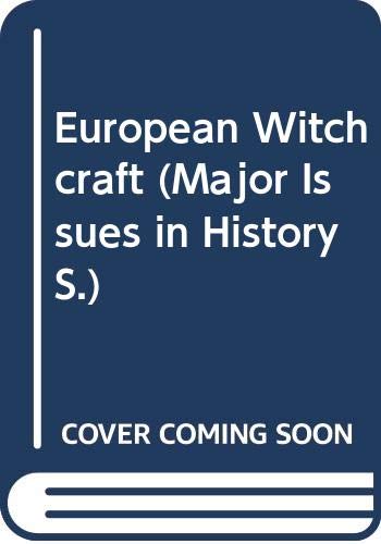 9780471614029: European Witchcraft