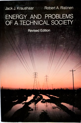 Stock image for Energy and Problems of a Technical Society for sale by Better World Books: West