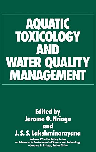 9780471615514: Aquatic Toxicology and Water Quality Management (Advances in Environmental Science and Technology)