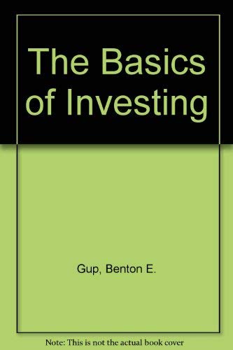 Beispielbild fr The Basics of Investing zum Verkauf von Wonder Book