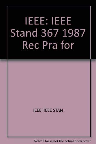 Imagen de archivo de IEEE Recommended Practice for Determining the Electric Power Station Ground Potential Rise and Induc a la venta por HPB-Red