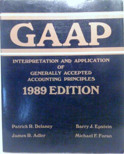 Stock image for Gaap for sale by BookHolders