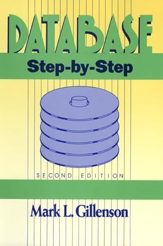 Beispielbild fr Database Step-by-Step, 2nd Edition zum Verkauf von Robinson Street Books, IOBA
