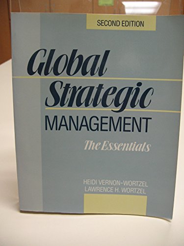 9780471617884: Global Strategic Management: The Essentials