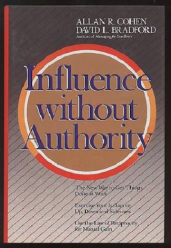 Stock image for Influence Without Authority for sale by Better World Books