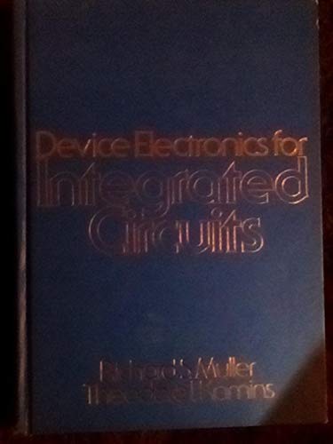 Stock image for Device Electronics for Integrated Circuits for sale by Better World Books