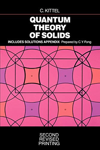 9780471624127: Quantum Theory of Solids 2E Rev P