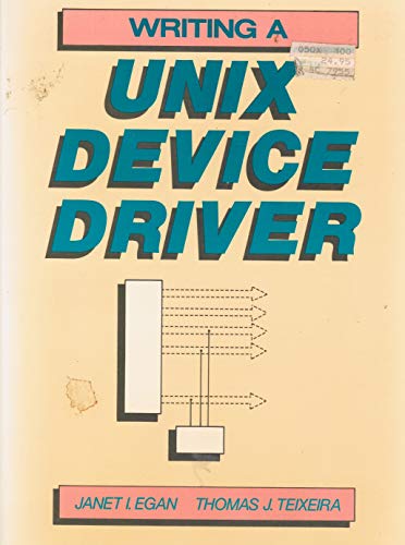 Stock image for Writing a UNIX Device Driver for sale by Better World Books: West