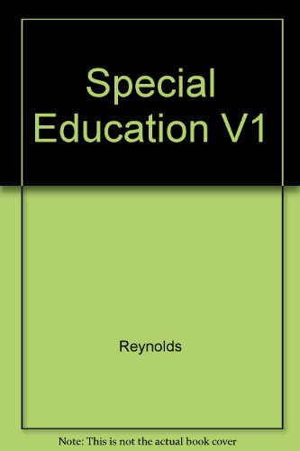 Encyclopedia of Special Education (Volume 1) (9780471630043) by Fletcher-Janzen, Elaine; Mann, Lester