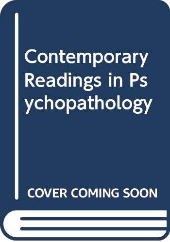 9780471630838: Contemporary Readings in Psychopathology,