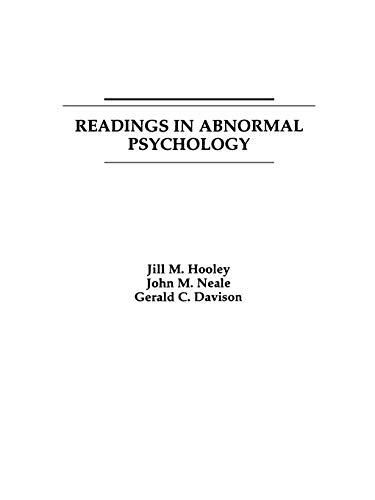 9780471631071: Readings In Abnormal Psychology