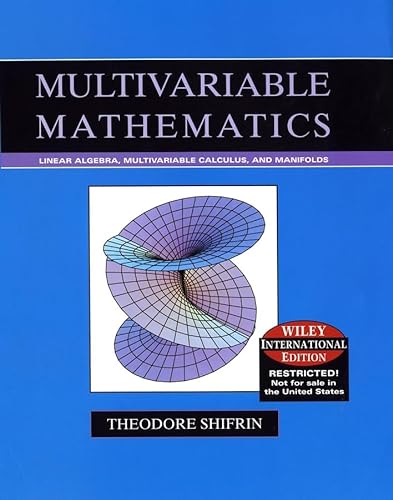 Stock image for Multivariable Mathematics for sale by PBShop.store UK