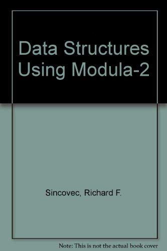 Beispielbild fr Data Structures Using Modula-2 zum Verkauf von AwesomeBooks