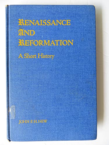 9780471633402: Renaissance and Reformation