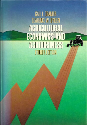 Imagen de archivo de Agricultural Economics and Agribusiness a la venta por Better World Books