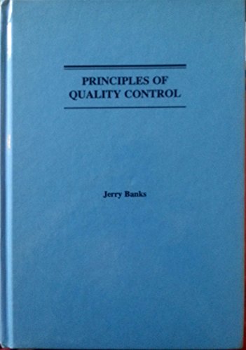 Beispielbild fr Principles of Quality Control zum Verkauf von ThriftBooks-Atlanta