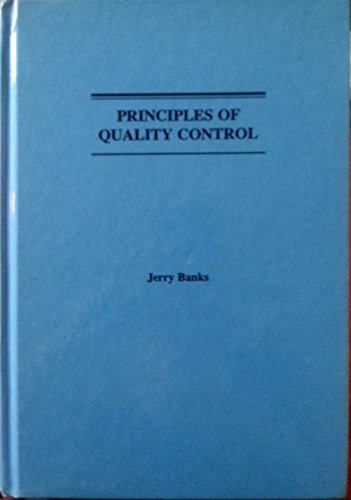 Stock image for Principles of Quality Control for sale by ThriftBooks-Atlanta