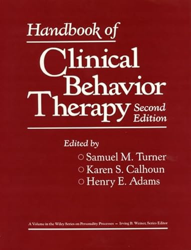 Beispielbild fr Handbook of Clinical Behavior Therapy zum Verkauf von Better World Books