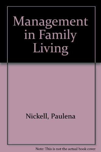 9780471637219: Management in Family Living