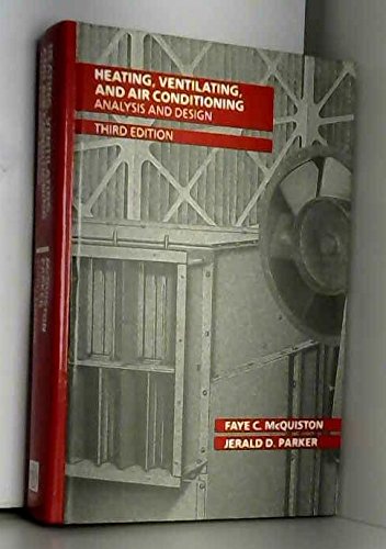 Stock image for Heating, Ventilating, and Air Conditioning: Analysis and Design for sale by SecondSale