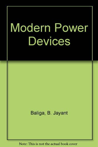 Stock image for Modern Power Devices for sale by dsmbooks