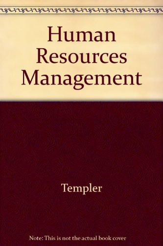 9780471643036: Human Resources Management