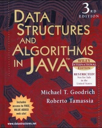 Imagen de archivo de Data Structures and Algorithms in Java a la venta por Better World Books: West