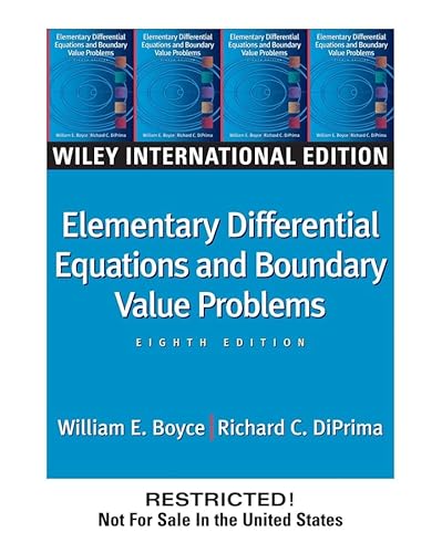 9780471644545: Elementary Differential Equations and Boundary Value Problems