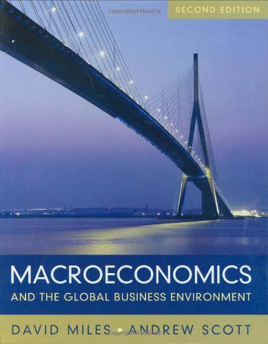 Imagen de archivo de Macroeconomics and the Global Business Environment a la venta por Better World Books