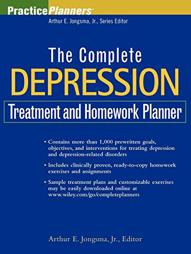 Beispielbild fr The Complete Depression Treatment and Homework Planner zum Verkauf von BooksRun