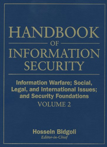 9780471648314: Handbook of Information Security, Information Warfare, Social, Legal, and International Issues and Security Foundations: 02 (Handbook of Information Security (Volume 2))