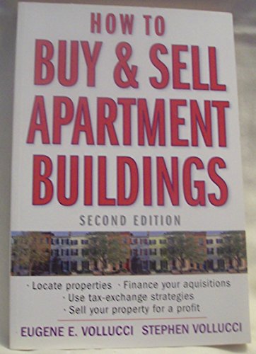 Stock image for How to Buy and Sell Apartment Buildings for sale by SecondSale