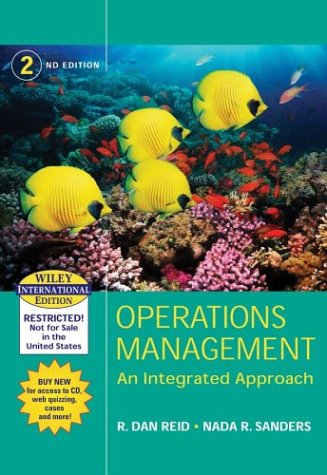 Imagen de archivo de Operations Management a la venta por Reuseabook