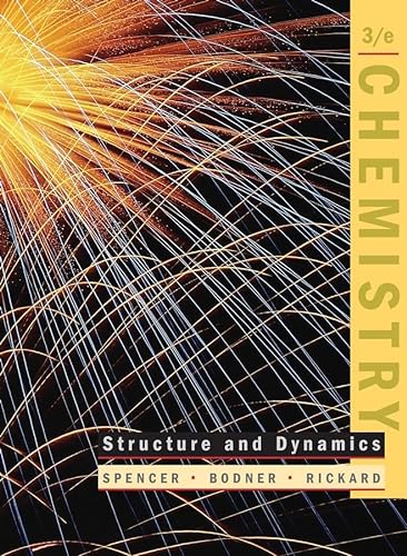 Beispielbild fr Chemistry: Structure and Dynamics zum Verkauf von Goodwill Books