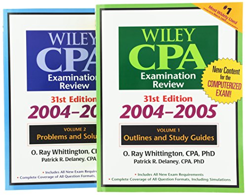 Wiley Cpa Examination Review 2004-2005 (9780471656272) by Delaney, Patrick R.; Whittington, O. Ray