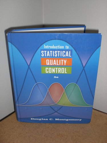 Beispielbild fr Introduction to Statistical Quality Control zum Verkauf von Better World Books