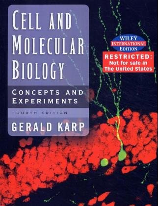 Imagen de archivo de Cell and Molecular Biology: Concepts and Experiments. Fourth Edition. Wiley International Edition. a la venta por ThriftBooks-Atlanta