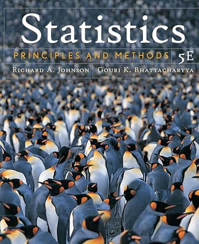 Stock image for Statistics : Principles and Methods for sale by J J Basset Books, bassettbooks, bookfarm.co.uk