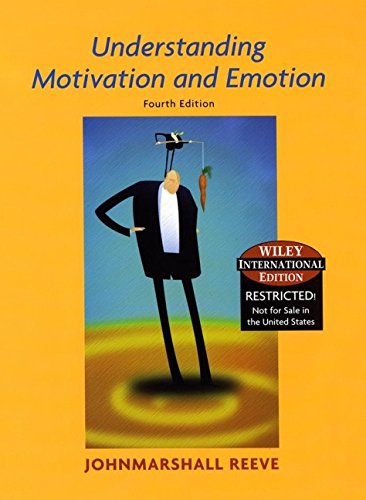 Imagen de archivo de Understanding Motivation and Emotion. a la venta por Phatpocket Limited