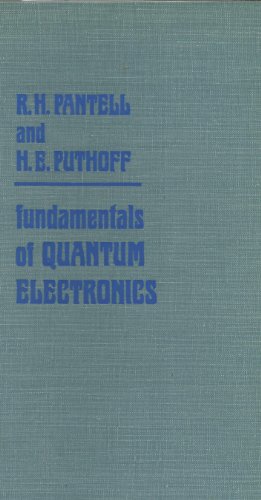 Fundamentals of quantum electronics (9780471657903) by Pantell, Richard H